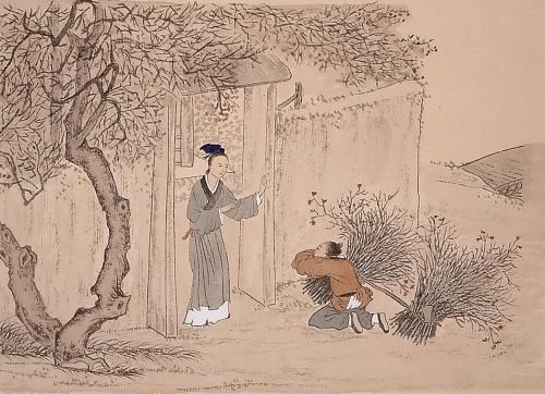 风雨中的勇者
