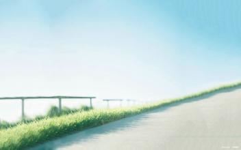 春色美丽的小城